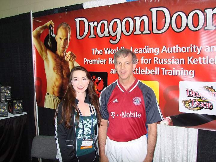 Dragon Door booth at the NSCA Conference July 2010