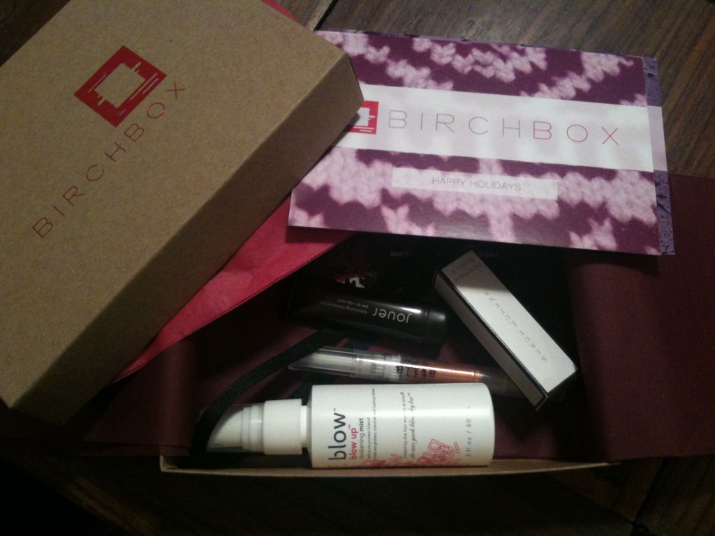 December Birchbox!