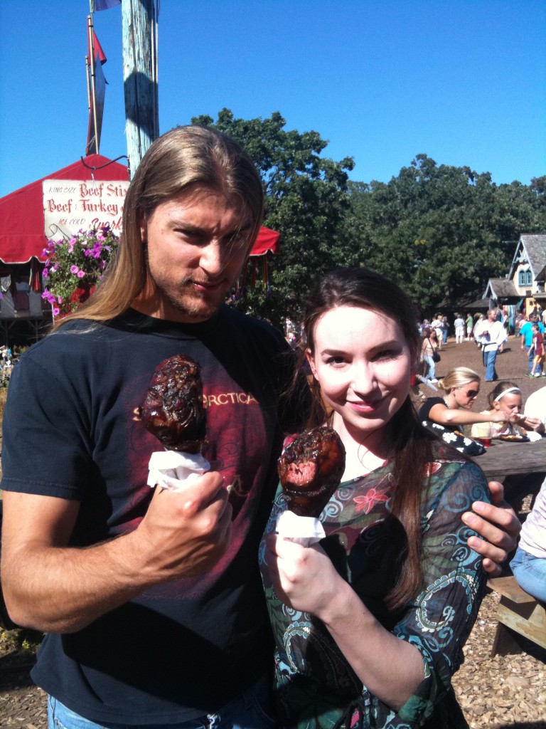 Timothy and I at the RenFest in September 2010