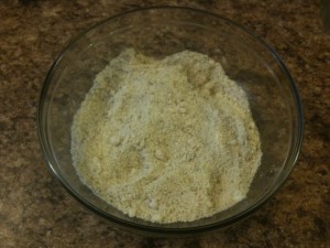 PaleoCookiesRecipe-dryingredients Mix the dry ingredients together and set aside